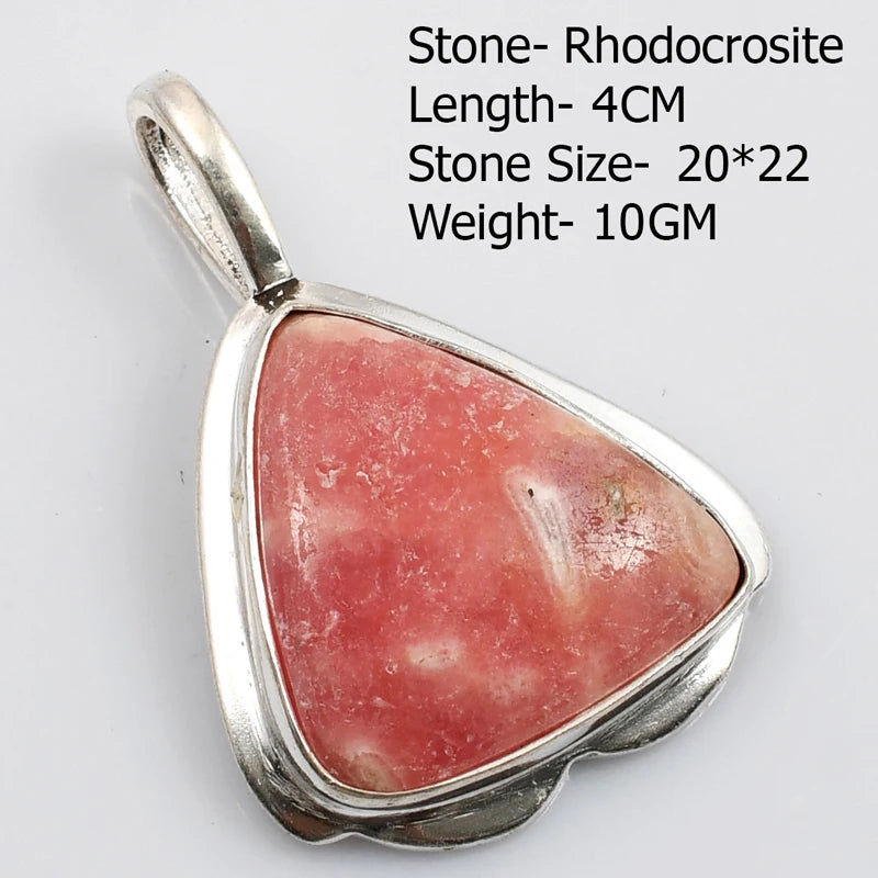 Genuine Aqumarine Pendant Women Jewelry gift