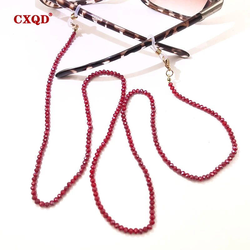 Handmade Fashion Glasses Chain | Beaded Lanyard Sunglasses Cord | Women