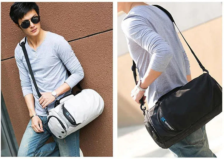 Large Gym Bag | Wet Dry Training Duffel with Shoe Compartment | USA Australia