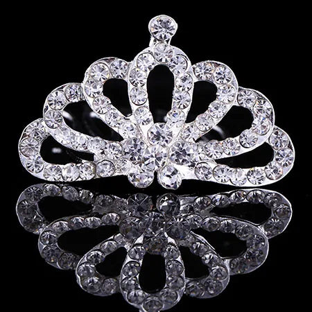 Princess Crown Tiara for Girls | Rhinestone Crystal Heart Crown | Party Accessory | USA & Australia