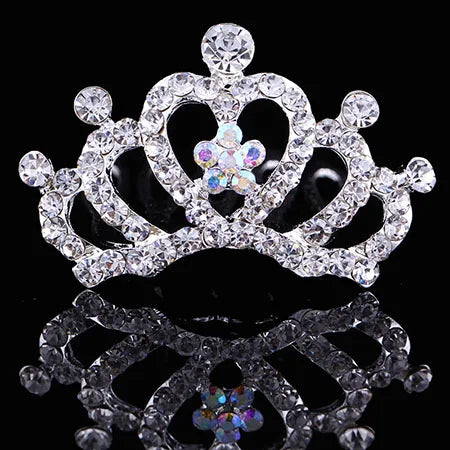 Princess Crown Tiara for Girls | Rhinestone Crystal Heart Crown | Party Accessory | USA & Australia