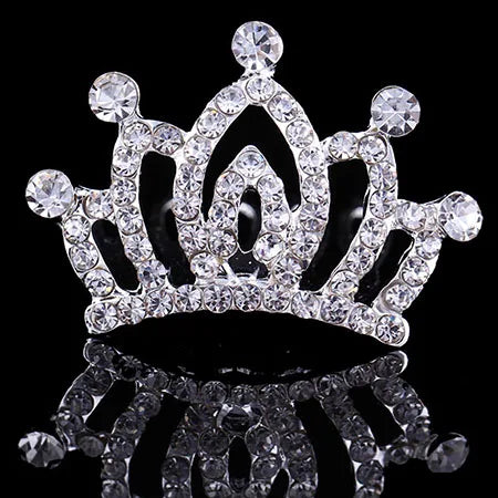Princess Crown Tiara for Girls | Rhinestone Crystal Heart Crown | Party Accessory | USA & Australia