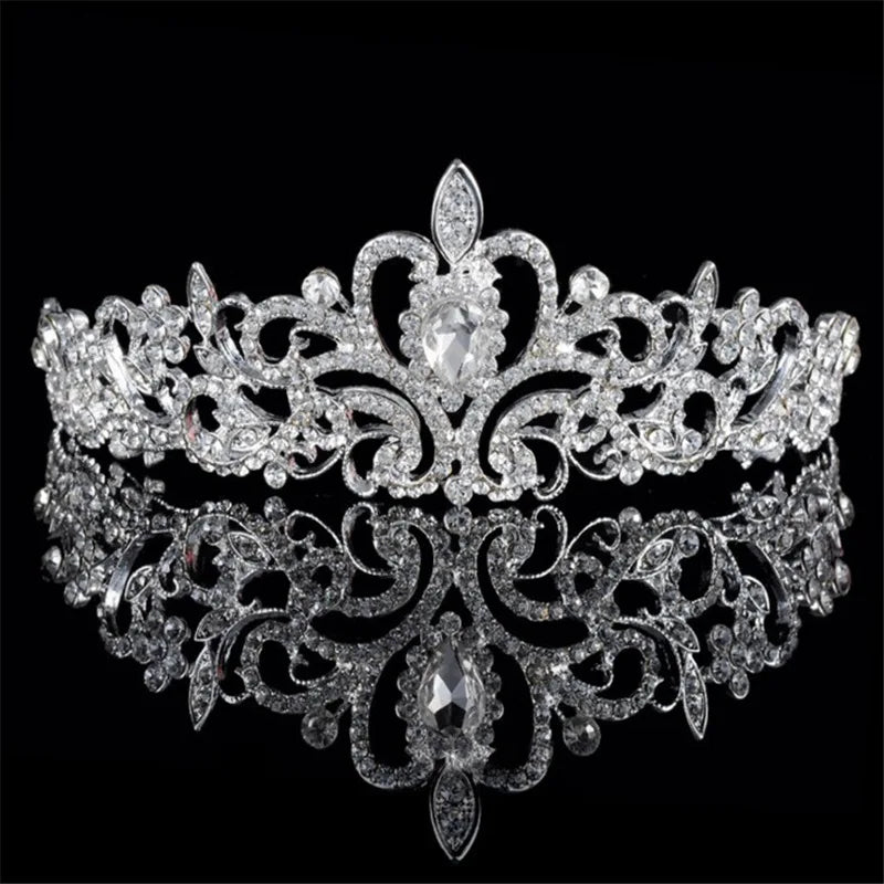 Princess Crown Tiara for Girls | Rhinestone Crystal Heart Crown | Party Accessory | USA & Australia