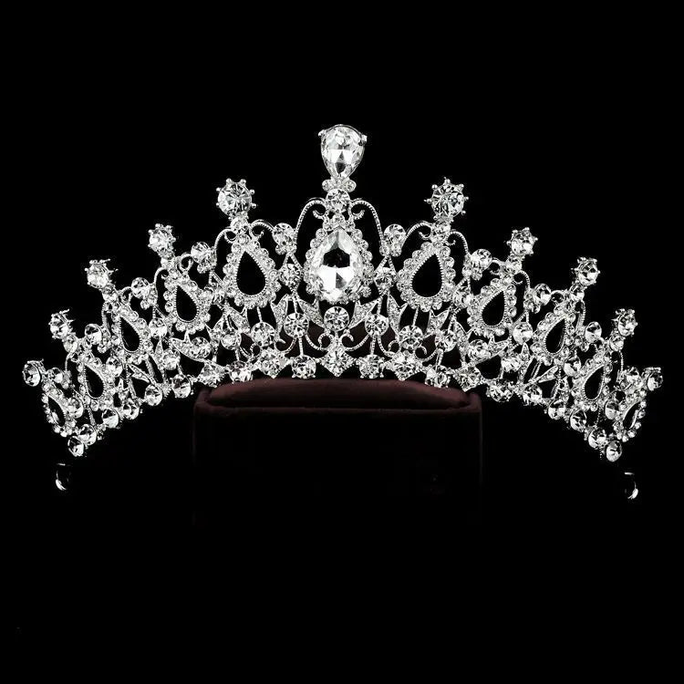 Princess Crown Tiara for Girls | Rhinestone Crystal Heart Crown | Party Accessory | USA & Australia