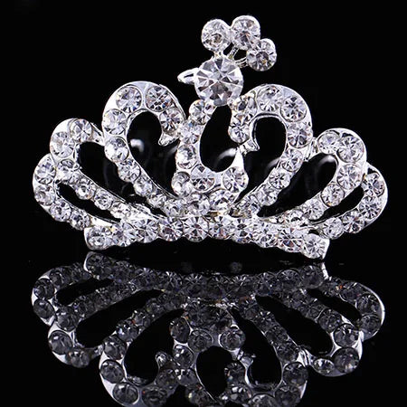 Princess Crown Tiara for Girls | Rhinestone Crystal Heart Crown | Party Accessory | USA & Australia