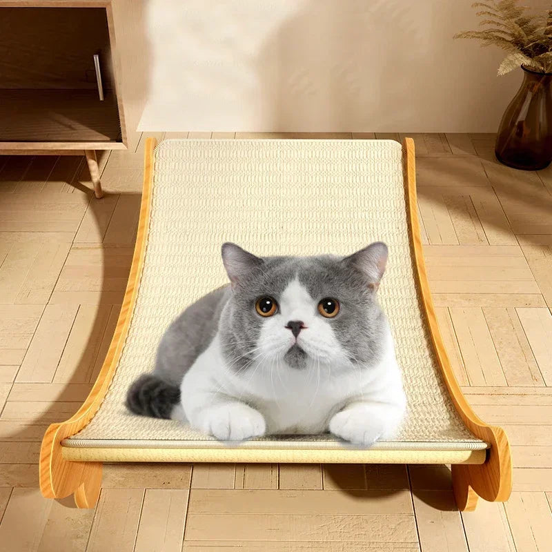 Wooden Cat Scratching Pad | Multifunctional Sleeping Bed | Pets | USA Australia