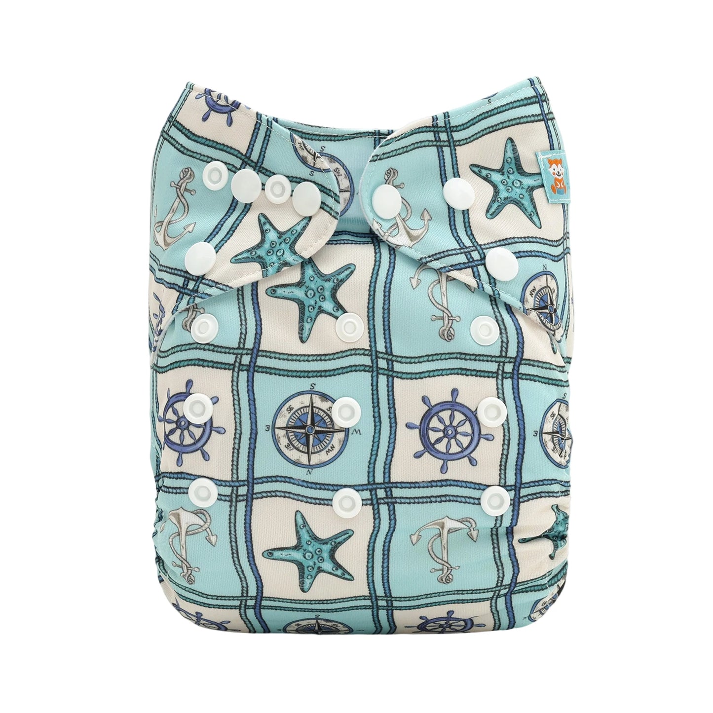 ALVABABY Cloth Diapers | Eco-Friendly Modern Nappy | 3-15kg with Insert | USA