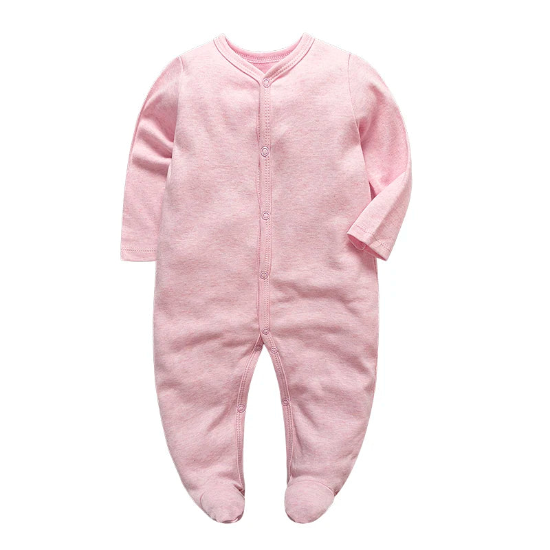Organic Bamboo Baby Romper - Soft Unisex Jumpsuit (0-12 Months)
