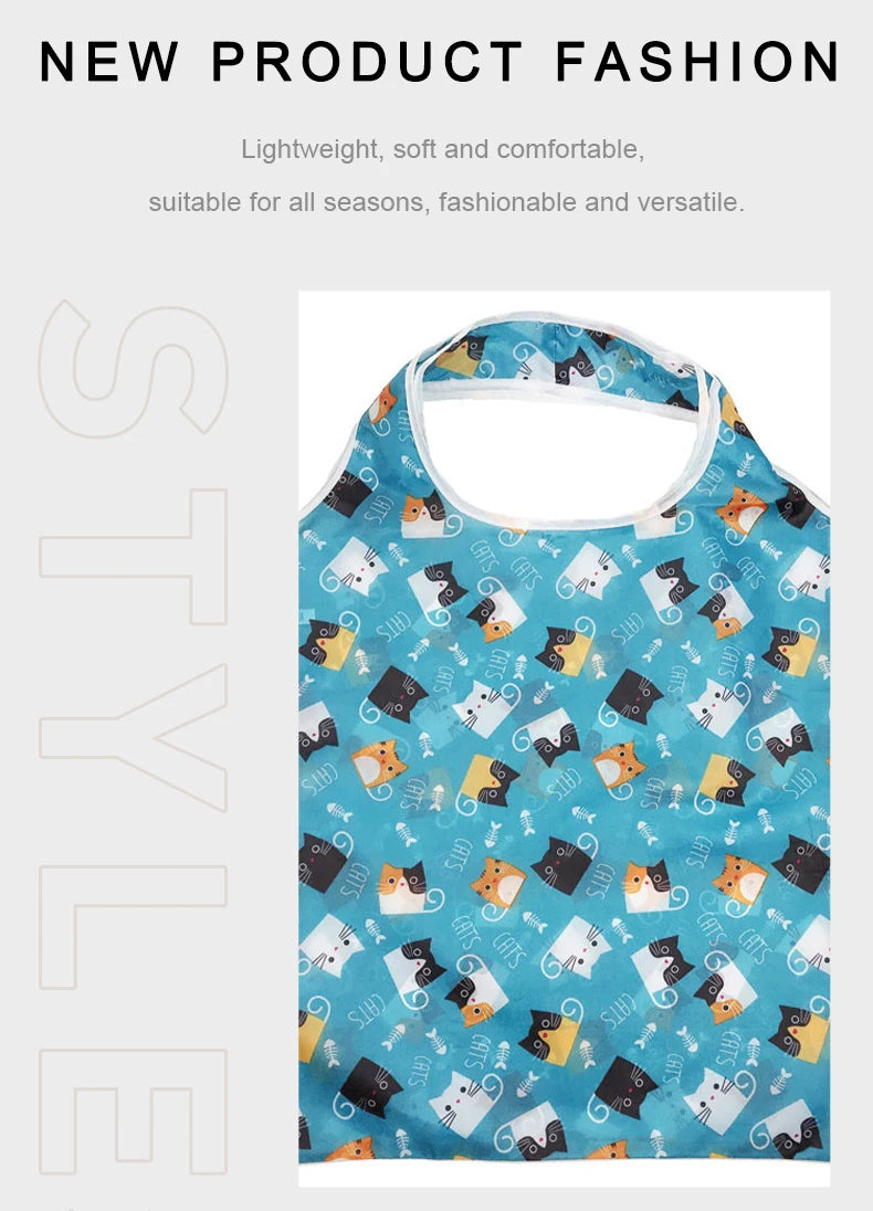 Nylon Foldable Shopping Bag | Lightweight Eco-Friendly Tote | USA Australia
