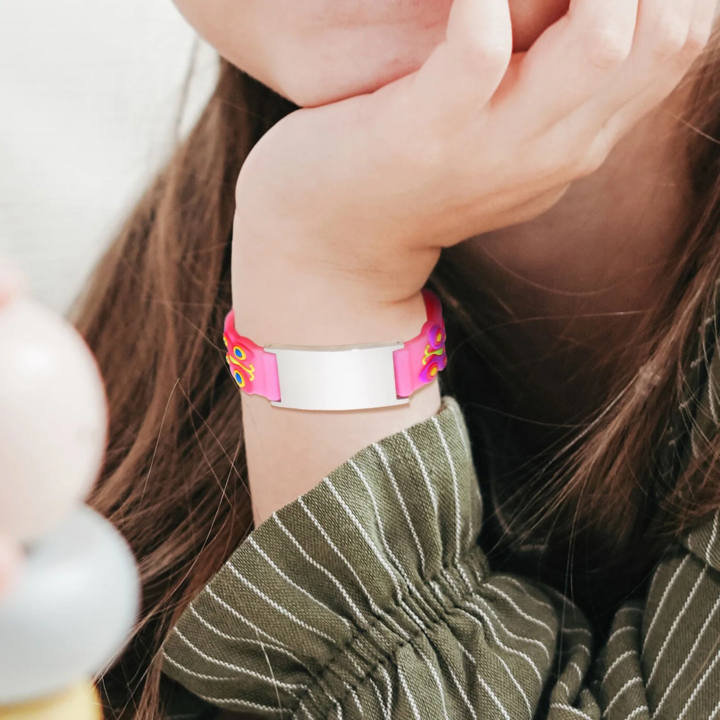 Personalized Medical ID Bracelet for Kids | Stainless Steel Emergency Wristband | USA Australia