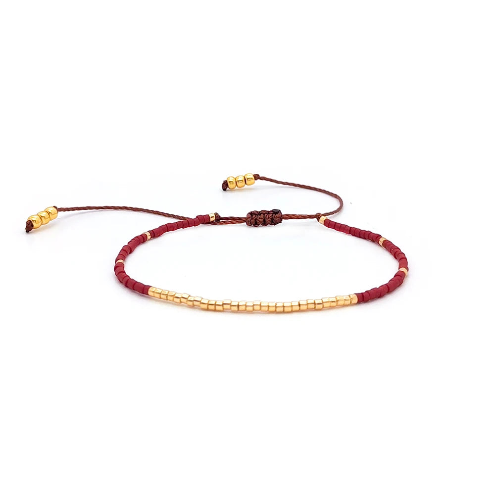 Miyuki Y2K Bracelet | Dainty Thin Boho Designer Bracelet | Women | USA Australia
