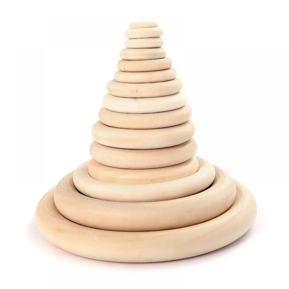 Natural Maple Wood Baby Teething Ring | BPA Free Teether | USA Australia