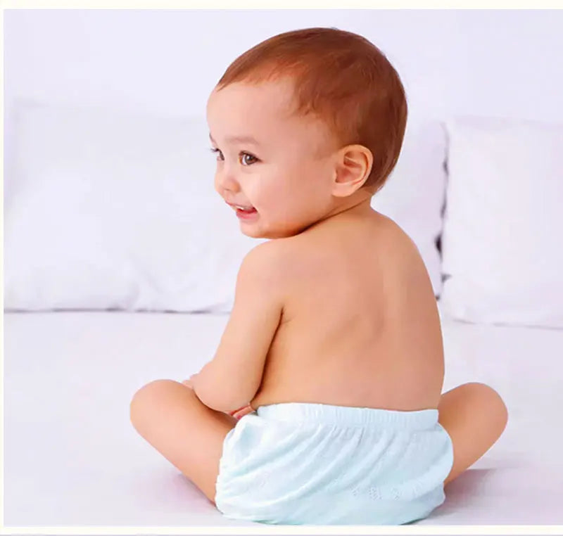 Newborn Baby Reusable Diapers | Cotton Cloth Washable Eco-Friendly | USA Australia
