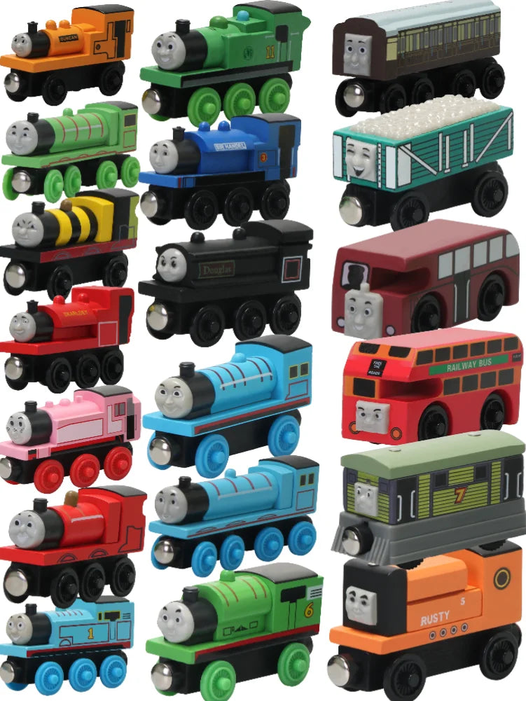 Thomas & Friends Wooden Train Set | Magnetic Connectable Tracks | Kids | USA