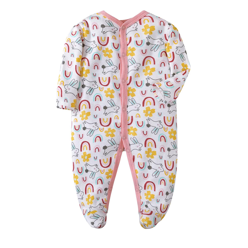 Organic Bamboo Baby Romper - Soft Unisex Jumpsuit (0-12 Months)