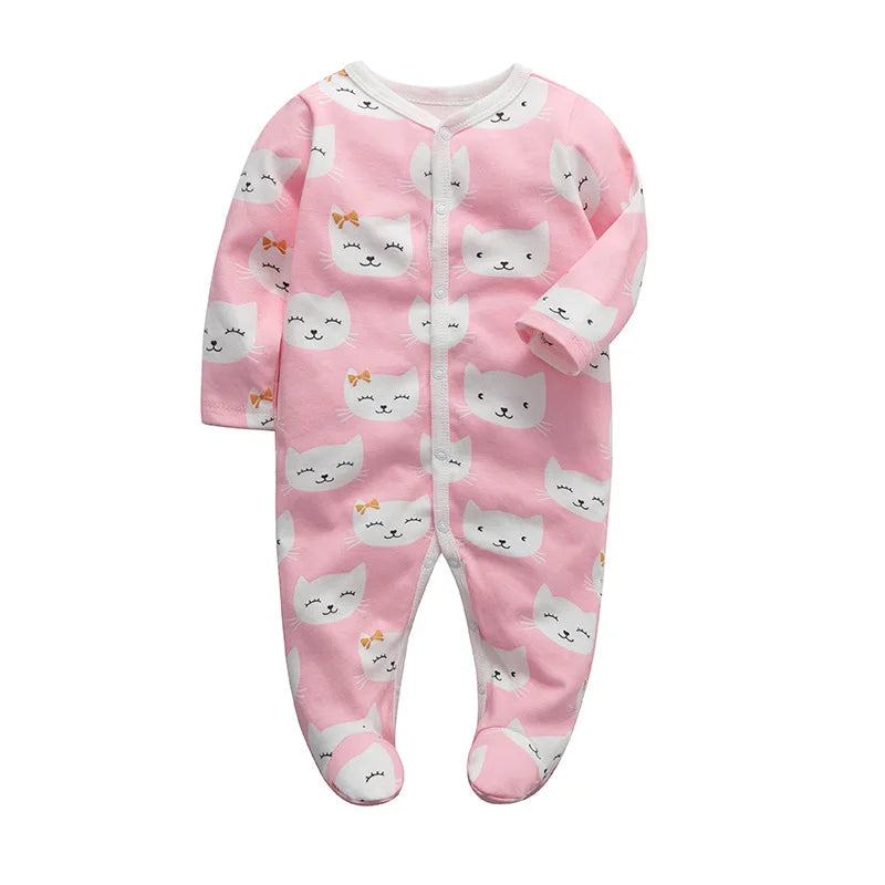 Organic Bamboo Baby Romper - Soft Unisex Jumpsuit (0-12 Months)