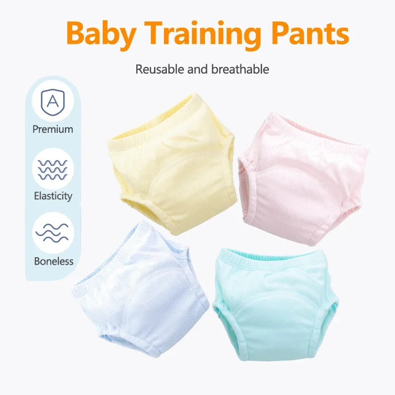 Newborn Baby Reusable Diapers | Cotton Cloth Washable Eco-Friendly | USA Australia