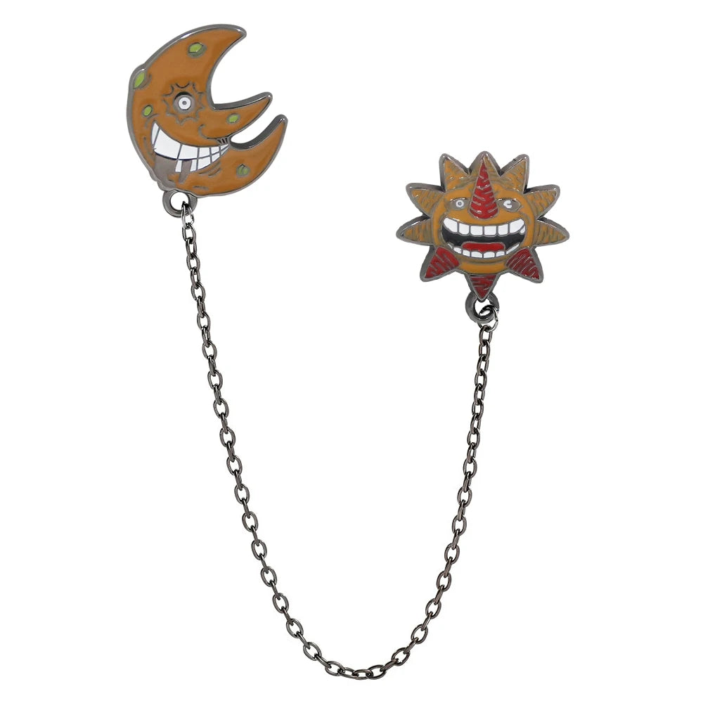Soul Eater Skull Logo Necklace | Death the Kid Cosplay | Anime Jewelry
