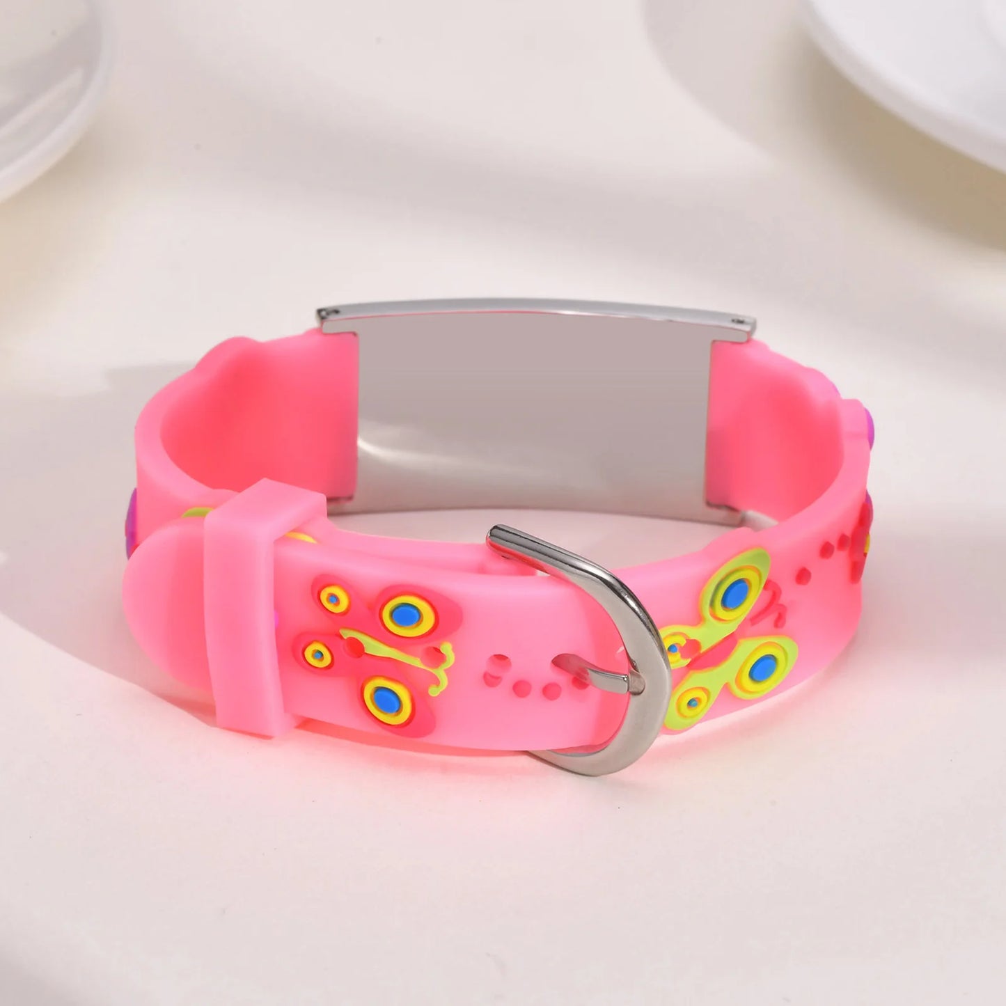 Personalized Medical ID Bracelet for Kids | Stainless Steel Emergency Wristband | USA Australia