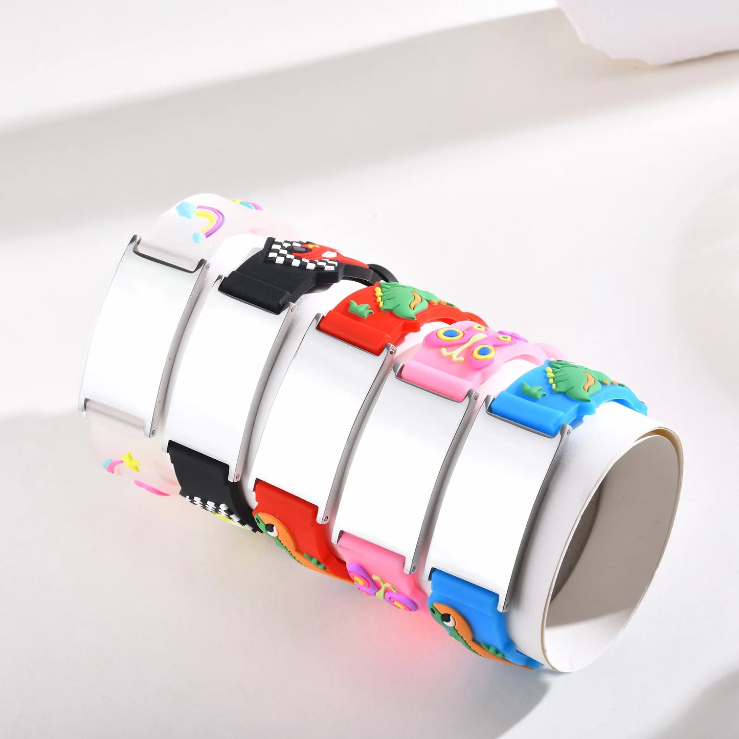 Personalized Medical ID Bracelet for Kids | Stainless Steel Emergency Wristband | USA Australia
