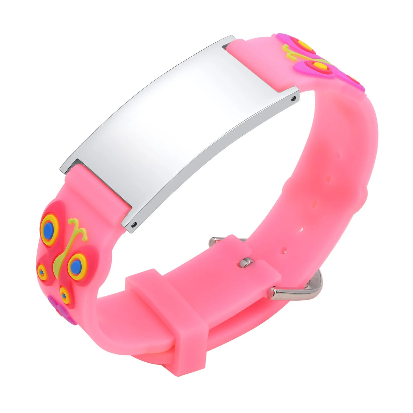 Personalized Medical ID Bracelet for Kids | Stainless Steel Emergency Wristband | USA Australia