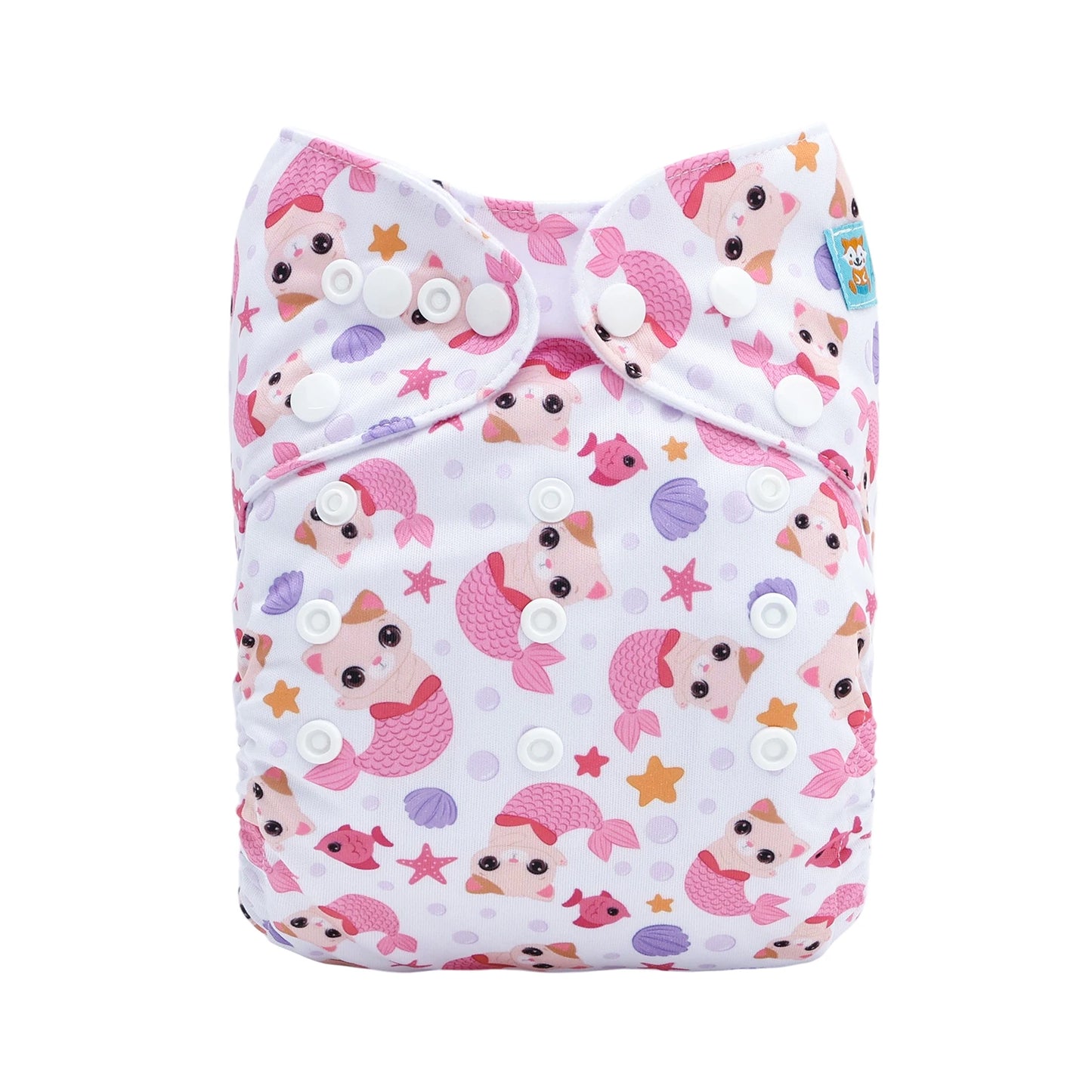 ALVABABY Cloth Diapers | Eco-Friendly Modern Nappy | 3-15kg with Insert | USA