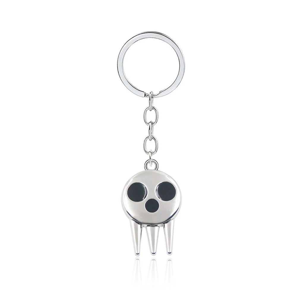 Soul Eater Skull Logo Necklace | Death the Kid Cosplay | Anime Jewelry