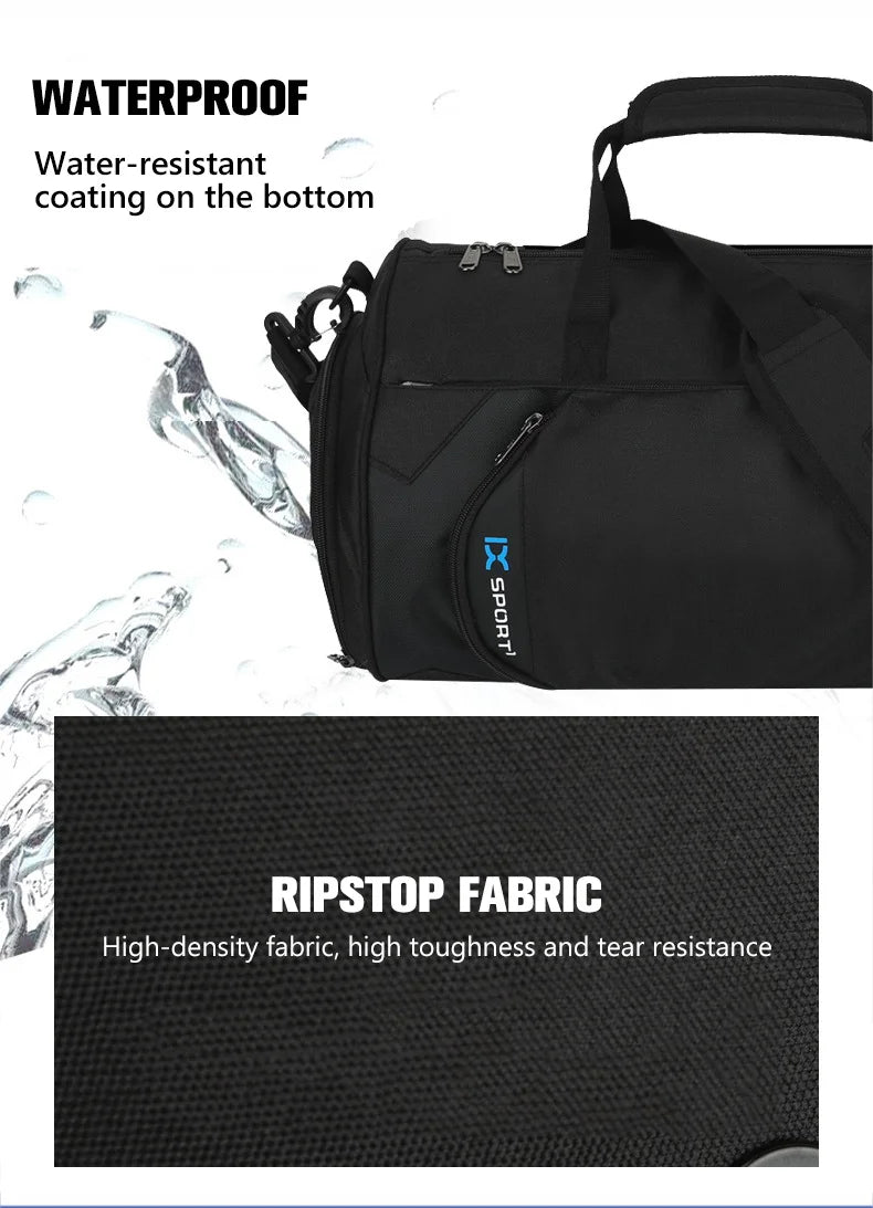 Large Gym Bag | Wet Dry Training Duffel with Shoe Compartment | USA Australia