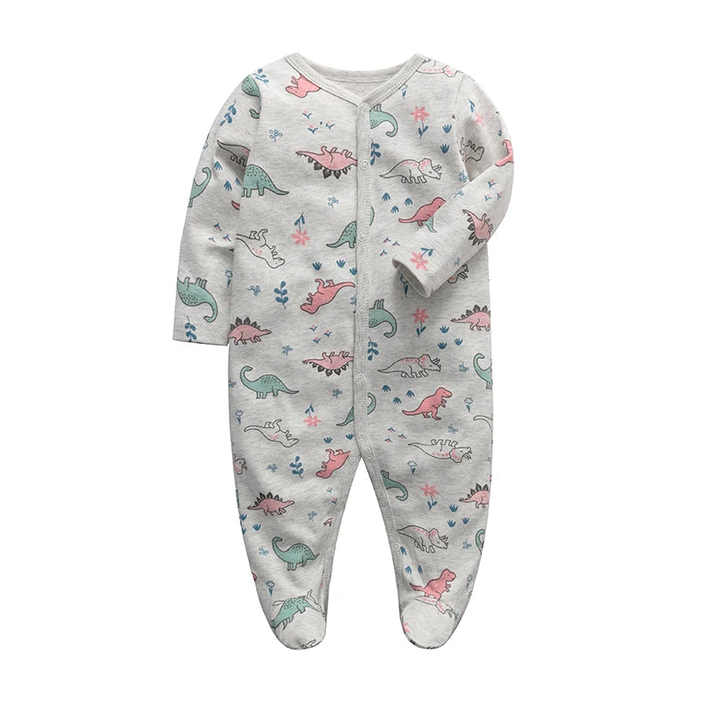 Organic Bamboo Baby Romper - Soft Unisex Jumpsuit (0-12 Months)