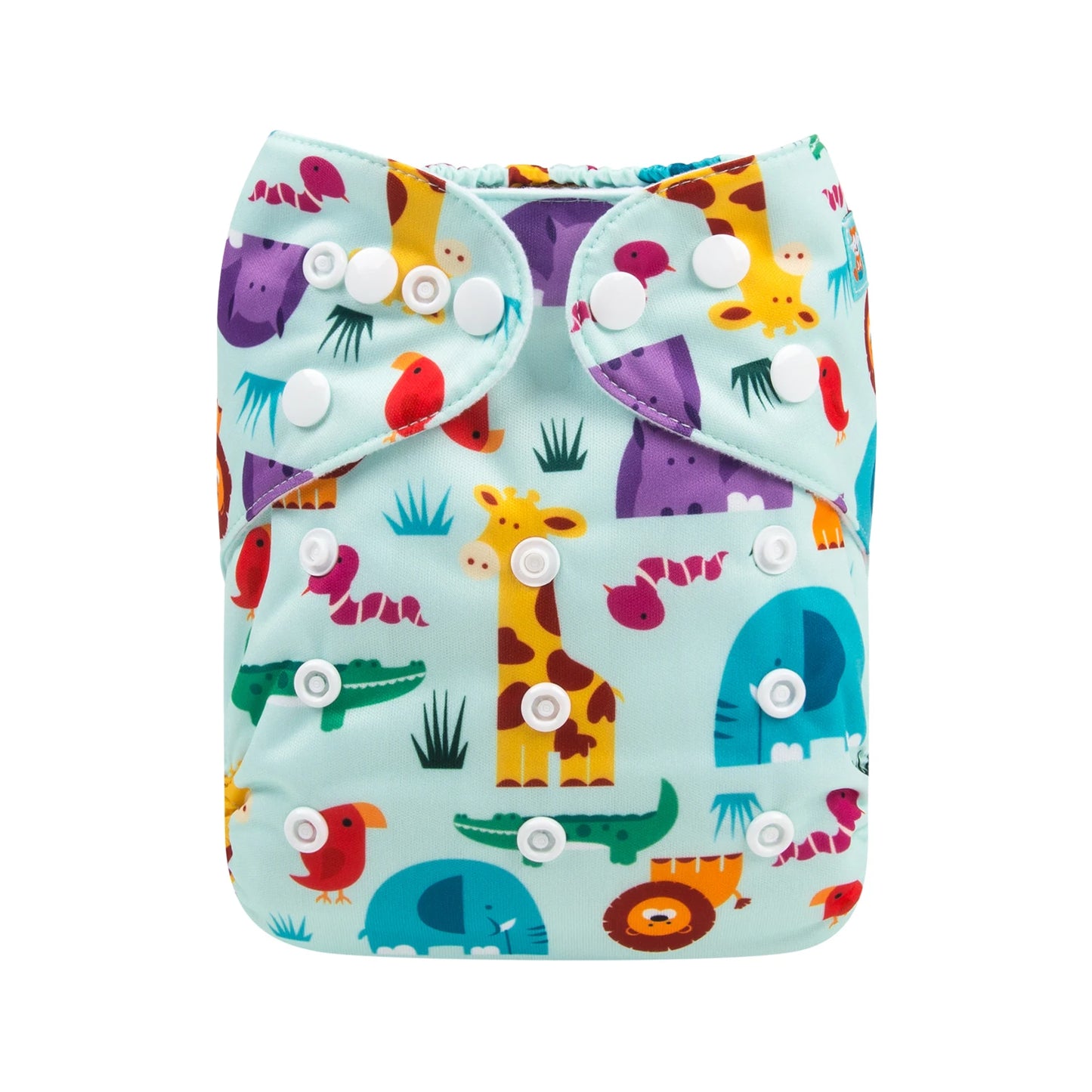 ALVABABY Cloth Diapers | Eco-Friendly Modern Nappy | 3-15kg with Insert | USA