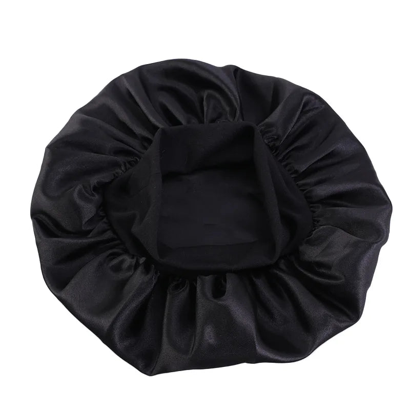 Kids Satin Night Sleep Cap | Wide Band Elastic Turban | Boys Girls | USA