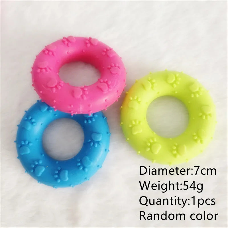 Durable Rubber Dental Teeth Care Dog Toys for Small Dogs Indestructible Dog Toy Teeth Cleaning Chew Training Toys Pet Supplies