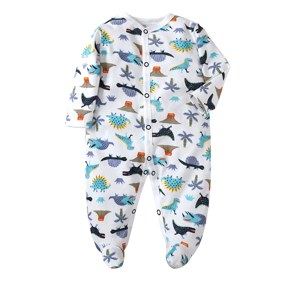 Organic Bamboo Baby Romper - Soft Unisex Jumpsuit (0-12 Months)