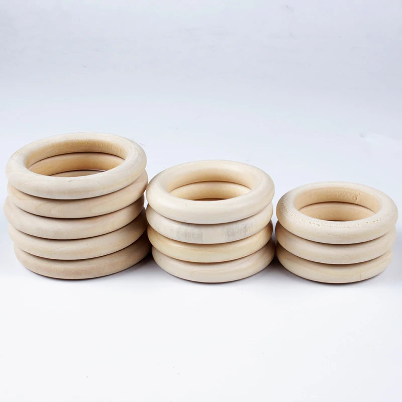 Natural Maple Wood Baby Teething Ring | BPA Free Teether | USA Australia