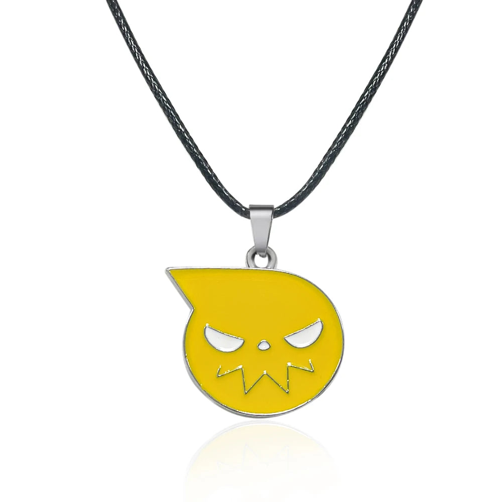 Soul Eater Skull Logo Necklace | Death the Kid Cosplay | Anime Jewelry