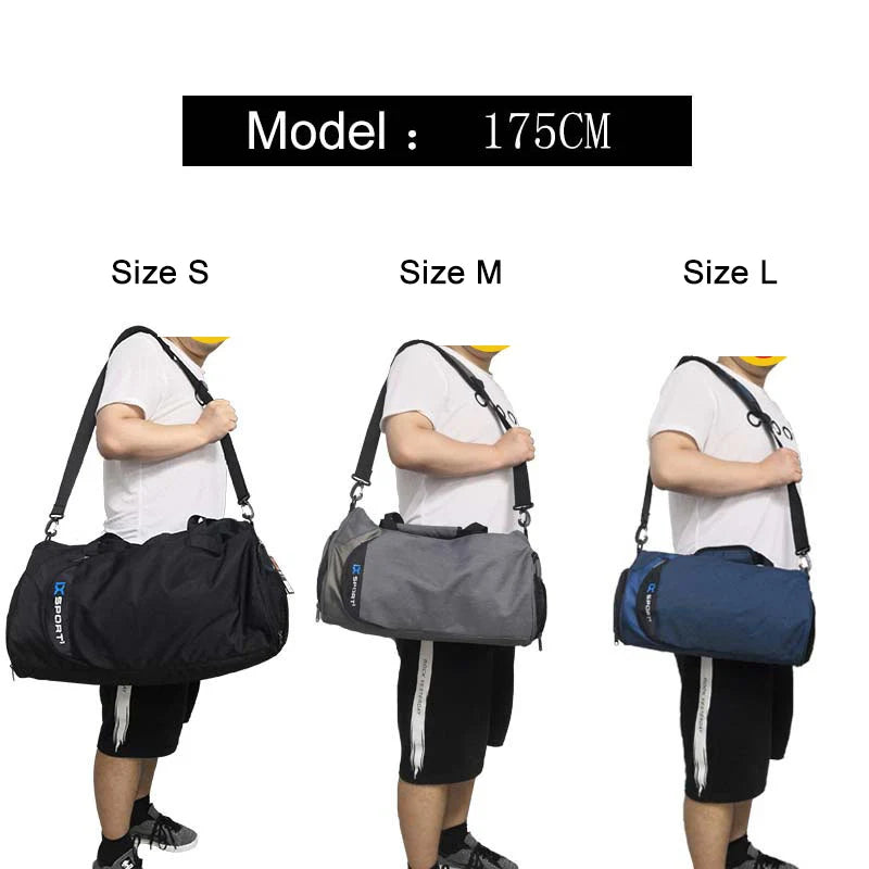 Large Gym Bag | Wet Dry Training Duffel with Shoe Compartment | USA Australia