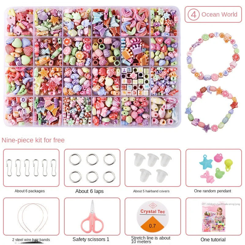 DIY Handmade Beaded Jewelry Set for Girls | Educational Craft Toy | USA Australia