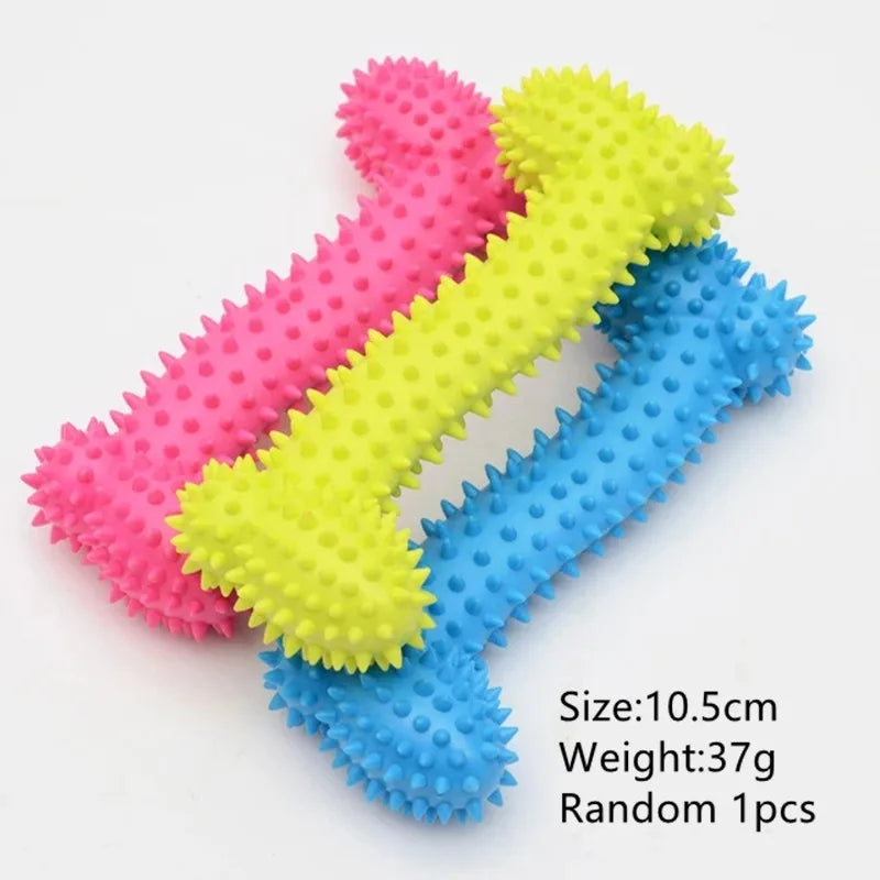 Durable Rubber Dental Teeth Care Dog Toys for Small Dogs Indestructible Dog Toy Teeth Cleaning Chew Training Toys Pet Supplies