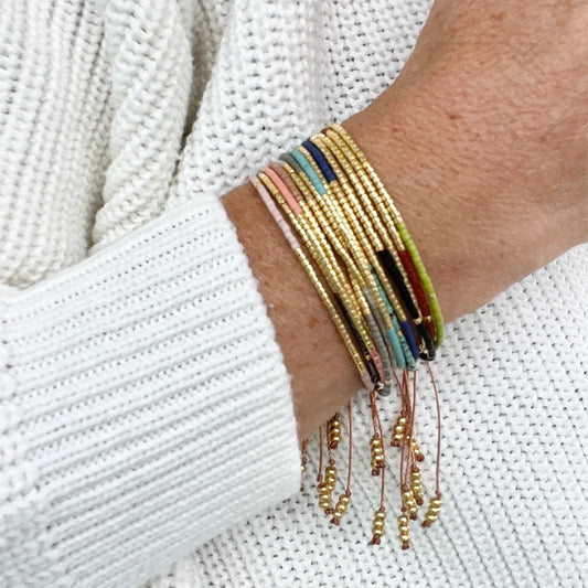 Miyuki Y2K Bracelet | Dainty Thin Boho Designer Bracelet | Women | USA Australia