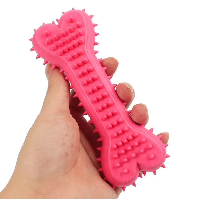 Durable Rubber Dental Teeth Care Dog Toys for Small Dogs Indestructible Dog Toy Teeth Cleaning Chew Training Toys Pet Supplies