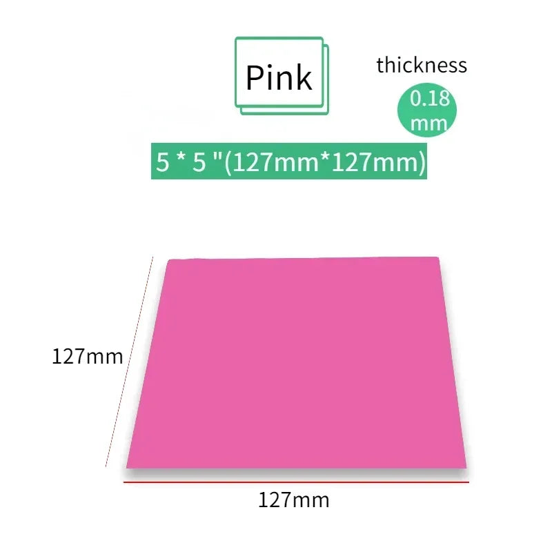 Dental Rubber Dam Sheet 52pcs 5“x5” / 36pcs 6"x6" Natural Latex Rubber Barrier Dams Dental Materials for Teeth Whitening