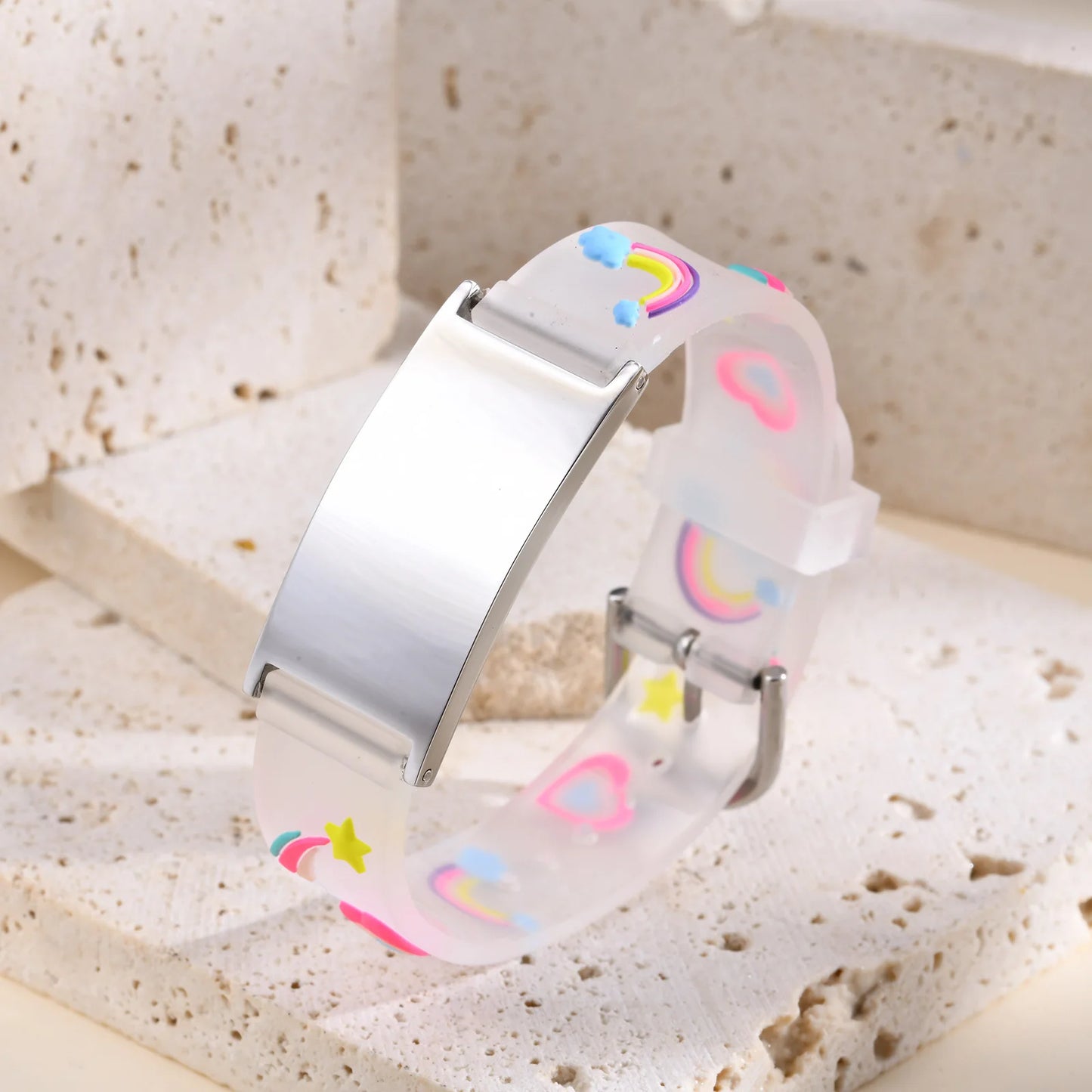 Personalized Medical ID Bracelet for Kids | Stainless Steel Emergency Wristband | USA Australia