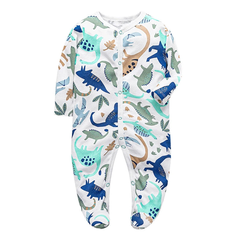 Organic Bamboo Baby Romper - Soft Unisex Jumpsuit (0-12 Months)