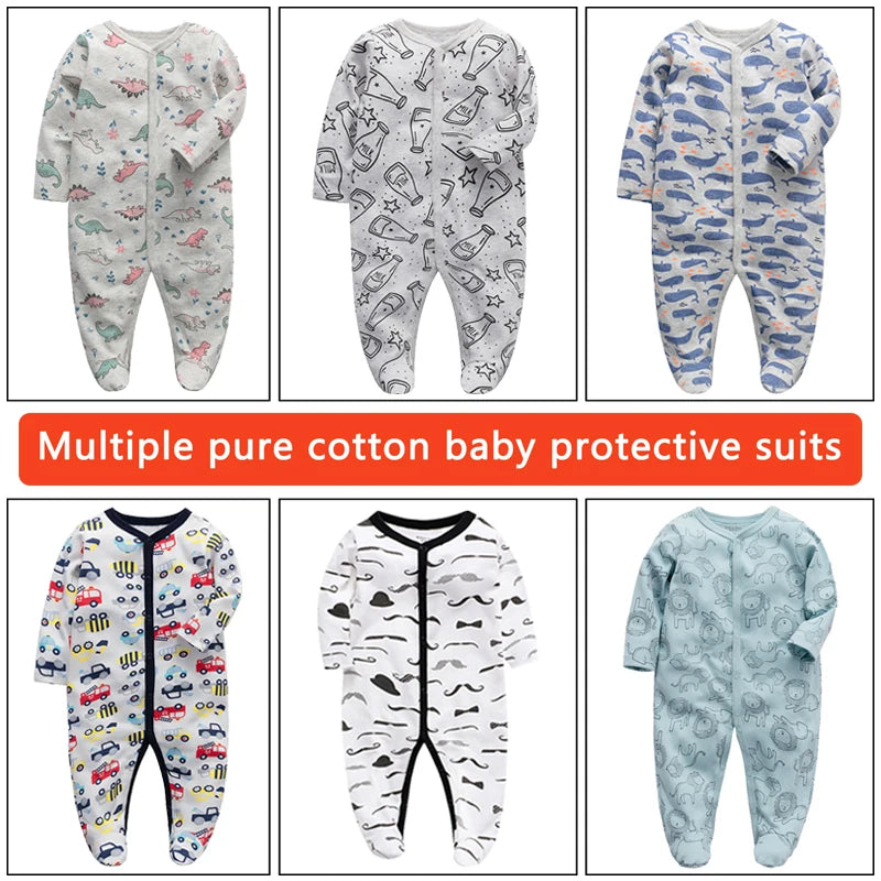 Organic Bamboo Baby Romper - Soft Unisex Jumpsuit (0-12 Months)