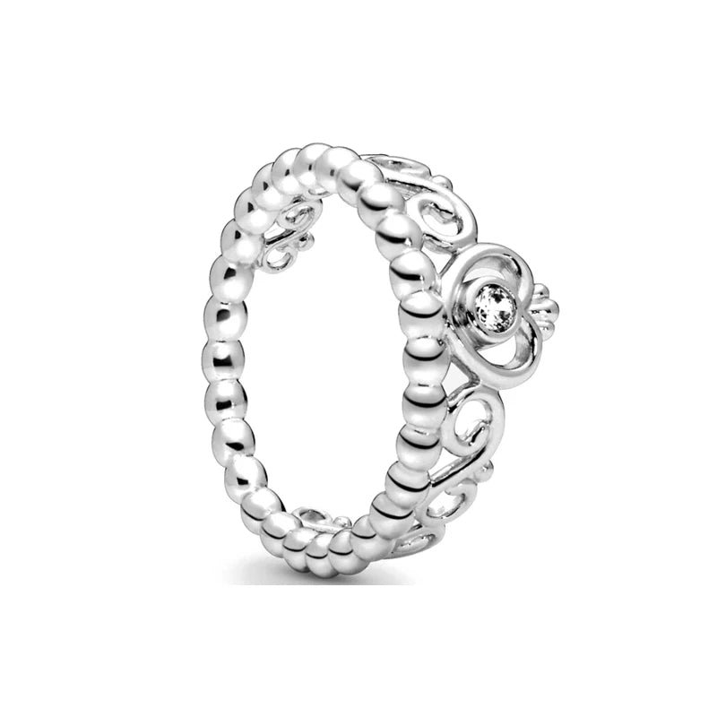 925 Silver Originales Miniso Disney Mickey Minnie butterfly Daisy Wedding Ring Set For Woman Luxury Jewelry Party Gift