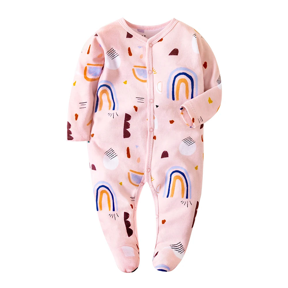 Organic Bamboo Baby Romper - Soft Unisex Jumpsuit (0-12 Months)