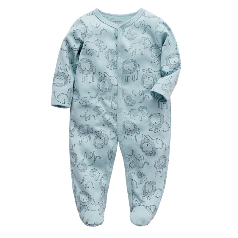 Organic Bamboo Baby Romper - Soft Unisex Jumpsuit (0-12 Months)