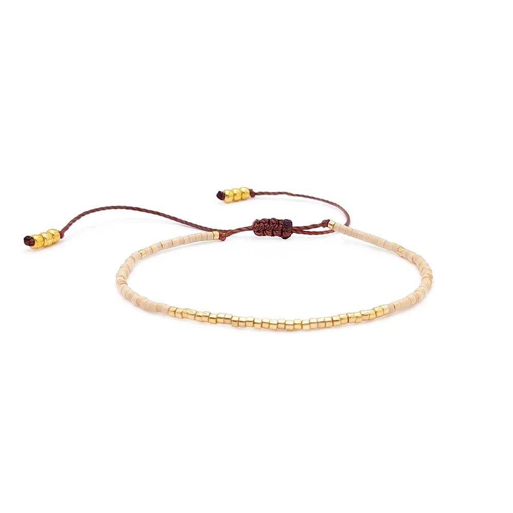 Miyuki Y2K Bracelet | Dainty Thin Boho Designer Bracelet | Women | USA Australia