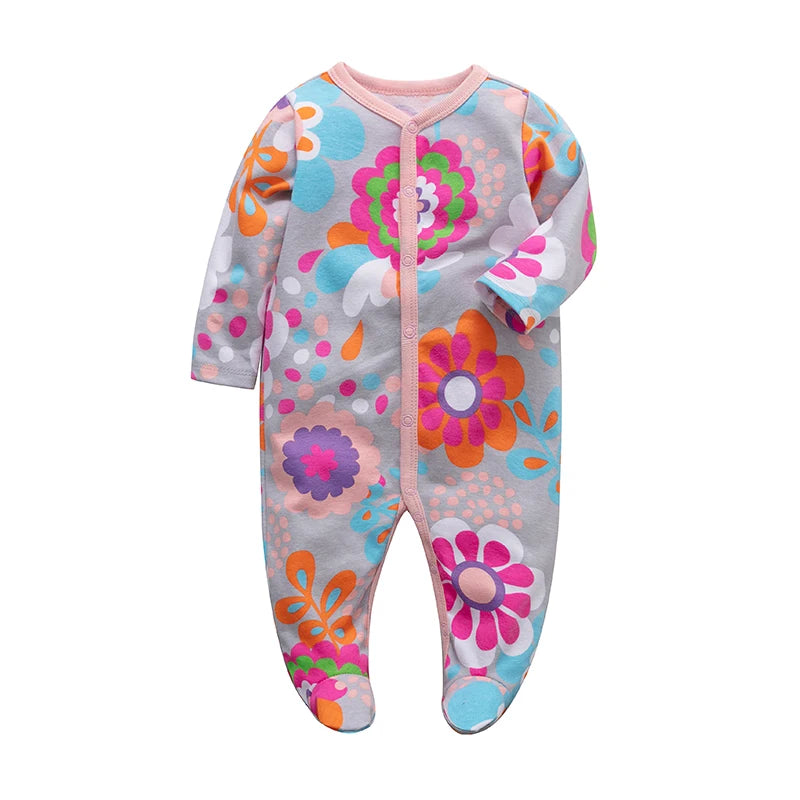 Organic Bamboo Baby Romper - Soft Unisex Jumpsuit (0-12 Months)