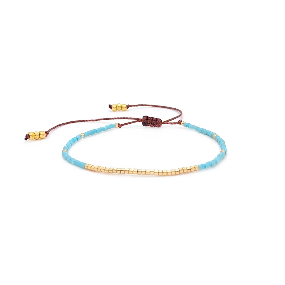 Miyuki Y2K Bracelet | Dainty Thin Boho Designer Bracelet | Women | USA Australia